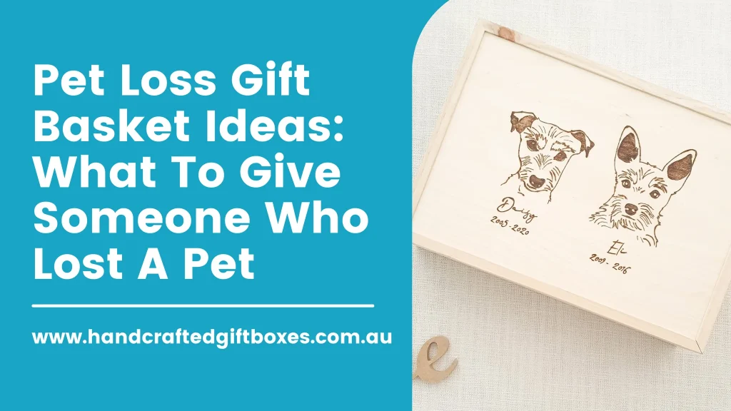 Pet Loss Gift Basket Ideas What To Give Someone Who Lost A Pet Hand